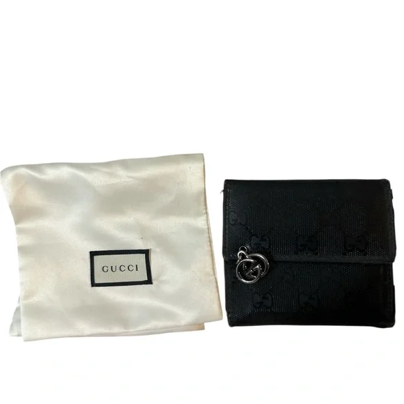 Gucci Logo Wallet Dustbag Gucci White Long Wallet Dust Bag 5.5 main image 4